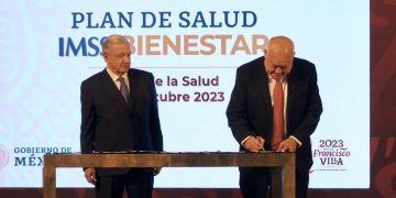 FIRMA GOBERNADOR VCC ACUERDO DE FEDERALIZACIÓN DEL SISTEMA IMSS-BIENESTAR