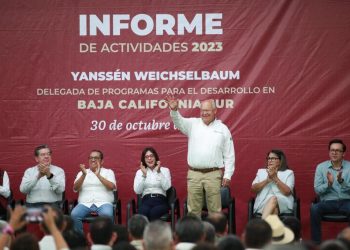 RECONOCE GOBERNADOR VCC, TRANSFORMACIÓN DE BCS CON APOYO DE PROGRAMAS FEDERALES DE BIENESTAR