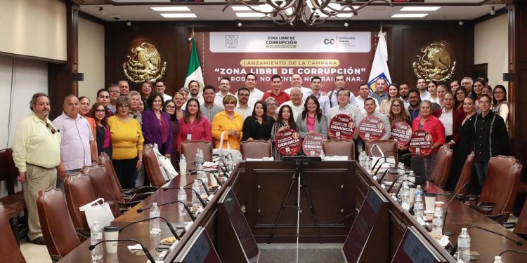 PRESENTAN ESTRATEGIA “ZONA LIBRE DE CORRUPCIÓN”