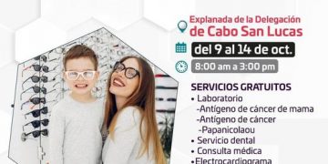 FUERON INSTALADAS LAS BRIGADAS MÉDICAS DE SALUD EN LA EXPLANADA PRINCIPAL DE LA DELEGACIÓN DE CABO SAN LUCAS