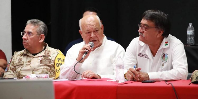 *ACUDE GOBERNADOR VCC A SESIÓN DEL CONSEJO DE PROTECCIÓN CIVIL EN LOS CABOS, ANTE CERCANÍA DE HURACÁN “NORMA”*