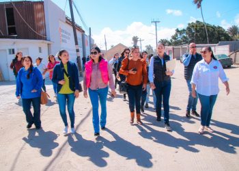 ANUNCIA ALCALDESA OBRA DE MEJORAMIENTO URBANO EN GUERRERO NEGRO