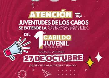 CONVOCAN A JÓVENES EN LOS CABOS A PARTICIPAR EN EL CABILDO JUVENIL 2023
