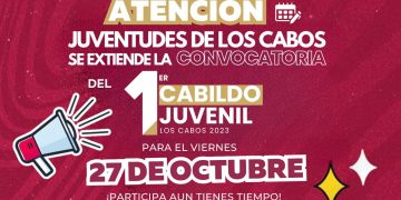 CONVOCAN A JÓVENES EN LOS CABOS A PARTICIPAR EN EL CABILDO JUVENIL 2023