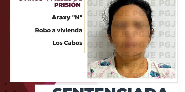 OBTIENE PGJE SENTENCIA DE MÁS DE 3 AÑOS DE PRISIÓN PARA CULPABLE DE ROBO A VIVIENDA
