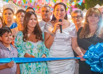 INAUGURA EDITH AGUILAR LAS FIESTAS DEL 138 ANIVERSARIO DE SANTA ROSALÍA, PUEBLO MÁGICO