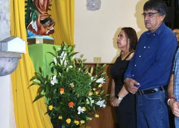 PARTÍCIPA ALCALDE DE LOS CABOS OSCAR LEGGS CASTRO EN LA CEREMONIA RELIGIOSA EN HONOR AL SANTO PATRONO SAN LUCAS EVANGELISTA