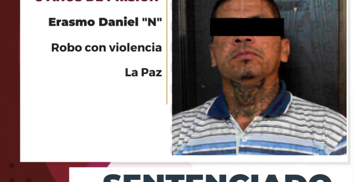 PASARÁ 5 AÑOS EN PRISIÓN POR ROBO A GASOLINERA EN LA PAZ