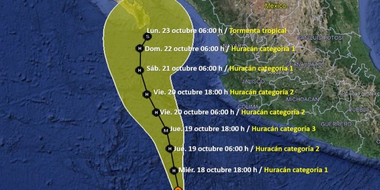 MANTIENE PROTECCIÓN CIVIL VIGILANCIA DE TORMENTA TROPICAL NORMA