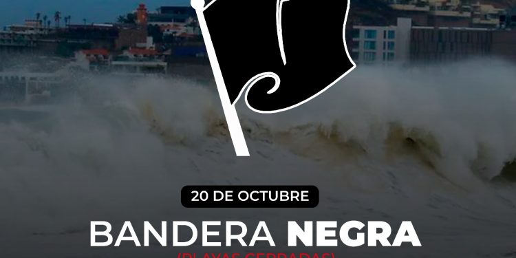 INFORMA ZOFEMAT LOS CABOS QUE DERIVADO DEL HURACÁN NORMA LAS PLAYAS ESTÁN CERRADAS