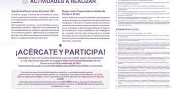 INE BCS BUSCA TU PARTICIPACIÓN EN EL PROCESO ELECTORAL 2023-2024