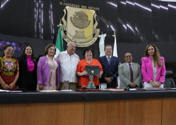 CONGRESO DEL ESTADO HONRA TRAYECTORIA DE LA OCEANÓLOGA LILIANA LYLE FRITCH CON LA MEDALLA “MARÍA DIONISIA VILLARINO”
