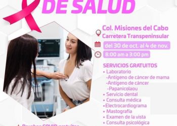 SE INSTALARON BRIGADAS MÉDICAS DE SALUD EN LA COLONIA MISIONES DEL CABO EN CABO SAN LUCAS