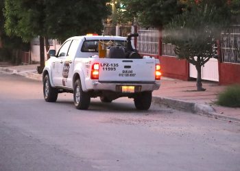 INICIA SEGUNDO CICLO DE FUMIGACIÓN EN LA PAZ CONTRA EL MOSCO TRANSMISOR DEL DENGUE