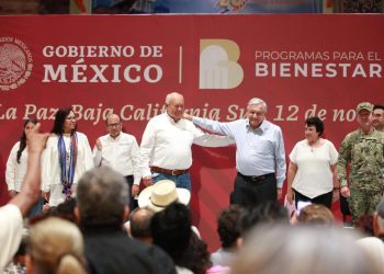 COMPROMETE PRESIDENTE AMLO, APOYOS DURANTE VISITA A BCS
