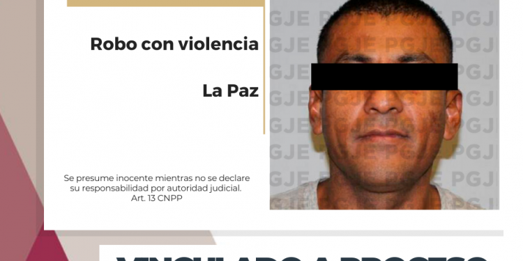 POR ROBO CON VIOLENCIA QUEDA EN PRISIÓN PREVENTIVA JUSTIFICADA