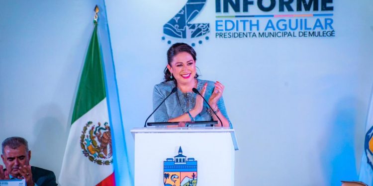 RINDE EDITH AGUILAR SEGUNDO INFORME DE GOBIERNO