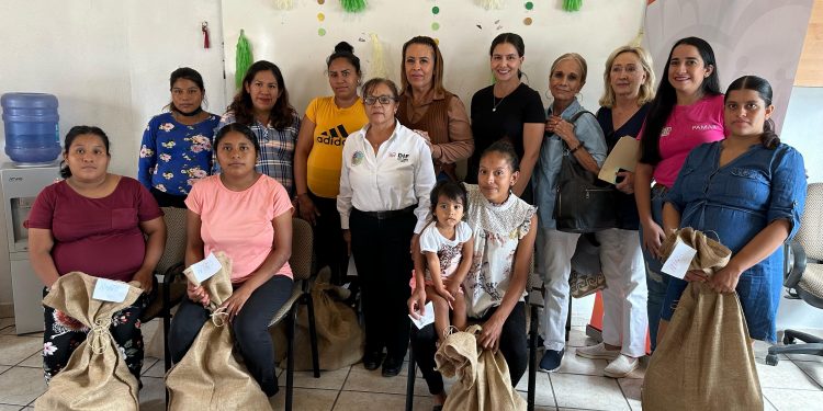 SISTEMA MUNICIPAL DIF LOS CABOS HIZO ENTREGA DE 10 COSTALITOS A MADRES DE FAMILIA EN CSL
