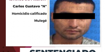 OBTIENE PGJE SENTENCIA DE MÁS DE 12 AÑOS DE PRISIÓN PARA CULPABLE DE HOMICIDIO CALIFICADO