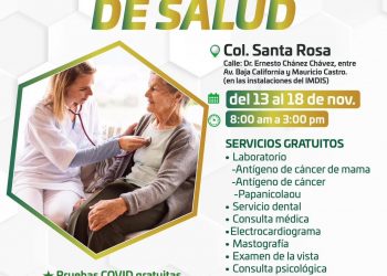 LA XIV ADMINISTRACIÓN DEL GOBIERNO DE LOS CABOS INSTALAN BRIGADAS MÉDICAS DE SALUD EN LA COLONIA SANTA ROSA