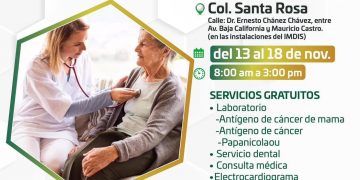 LA XIV ADMINISTRACIÓN DEL GOBIERNO DE LOS CABOS INSTALAN BRIGADAS MÉDICAS DE SALUD EN LA COLONIA SANTA ROSA