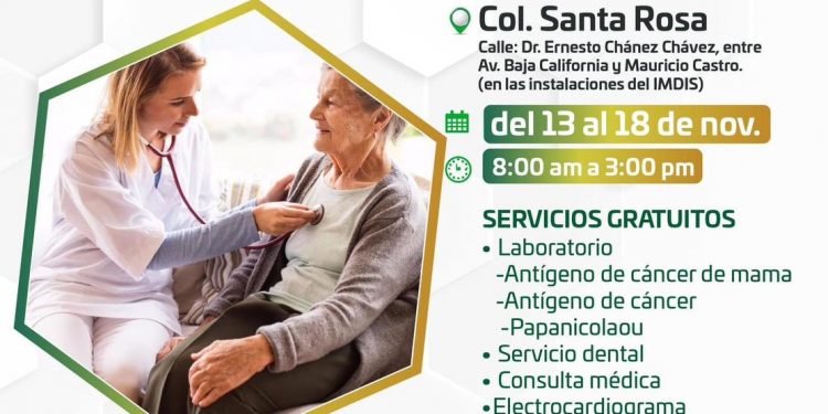 LA XIV ADMINISTRACIÓN DEL GOBIERNO DE LOS CABOS INSTALAN BRIGADAS MÉDICAS DE SALUD EN LA COLONIA SANTA ROSA