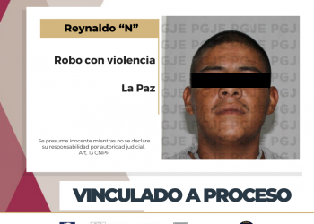 POR ROBO CON VIOLENCIA QUEDA EN PRISIÓN PREVENTIVA JUSTIFICADA