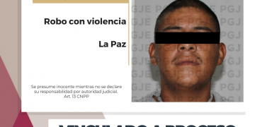 POR ROBO CON VIOLENCIA QUEDA EN PRISIÓN PREVENTIVA JUSTIFICADA