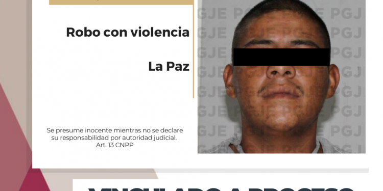 POR ROBO CON VIOLENCIA QUEDA EN PRISIÓN PREVENTIVA JUSTIFICADA