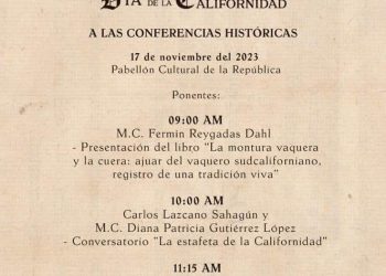 INVITA EL XIV AYUNTAMIENTO DE LOS CABOS AL ACTO CÍVICO CONMEMORATIVO POR EL “DÍA DE LA CALIFORNIDAD”