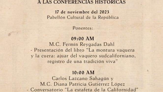 INVITA EL XIV AYUNTAMIENTO DE LOS CABOS AL ACTO CÍVICO CONMEMORATIVO POR EL “DÍA DE LA CALIFORNIDAD”