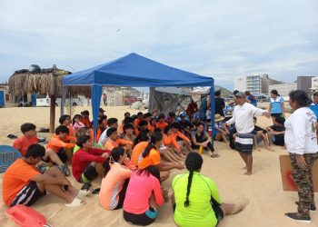 ZOFEMAT LOS CABOS REALIZO UNA JORNADA DE CONCIENTIZACION Y EDUCACIÓN AMBIENTAL EN LA PLAYA EL CORSARIO