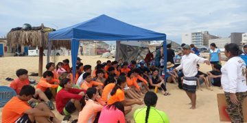 ZOFEMAT LOS CABOS REALIZO UNA JORNADA DE CONCIENTIZACION Y EDUCACIÓN AMBIENTAL EN LA PLAYA EL CORSARIO
