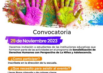 GOBIERNO DE LOS CABOS Y SIPINNA REALIZARÁN EL “FESTIVAL VIVE TUS DERECHOS “