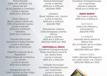 ESTABLECE EL XIV AYUNTAMIENTO DE LOS CABOS PROGRAMA DE REGULARIZACIÓN EN EL PAGO DE IMPUESTOS,DERECHOS Y CONTRIBUCIONES “BORRÓN Y CUENTA NUEVA”