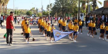 SE REALIZÓ DESFILE EN LA COMUNIDAD DE LA PLAYA CON MOTIVO DEL 113° ANIVERSARIO DE LA REVOLUCIÓN MEXICANA
