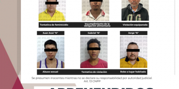 APREHENDE PGJE A SEIS PERSONAS EN BCS