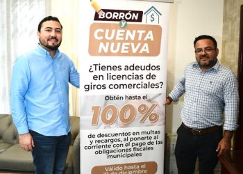 “BORRÓN Y CUENTA NUEVA “ PROGRAMA DEL XIV AYUNTAMIENTO DE LOS CABOS QUE OFRECE DESCUENTOS EN MULTAS Y RECARGOS EN EL PAGO DE IMPUESTOS MUNICIPALES