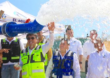 EL PRESIDENTE MUNICIPAL DE LOS CABOS OSCAR LEGGS CASTRO DIO A CONOCER QUE EL 27 DE NOVIEMBRE ENTREGARÁN LA OBRA DE INTERCONEXIÓN DEL POZO 5”EL CHAPARRO” EN CSL