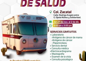 PERMANECERÁN POR SEGUNDA SEMANA CONSECUTIVA LAS BRIGADAS MÉDICAS EN LA COLONIA EL ZACATAL EN SJC