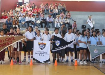 FUERON INAUGURADOS LOS “JUEGOS DEPORTIVOS DE EDUCACIÓN BÁSICA “ EN SAN JOSÉ DEL CABO