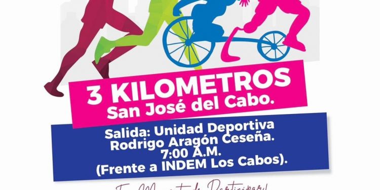 INVITA IMDIS A RALLY DEPORTIVO POR EL DÍA INTERNACIONAL DE LAS PERSONAS CON DISCAPACIDAD EN SJC