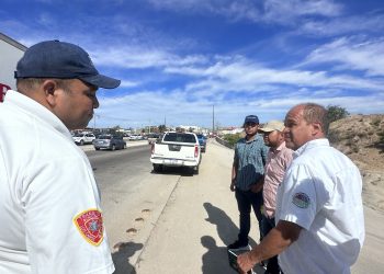 INFORMAN A LOS HABITANTES DE CSL QUE DURANTE DOS SEMANAS ESTARÁ CERRADO UN CARRIL DE LA LEONA VICARIO A COLONIA LAGUNITAS
