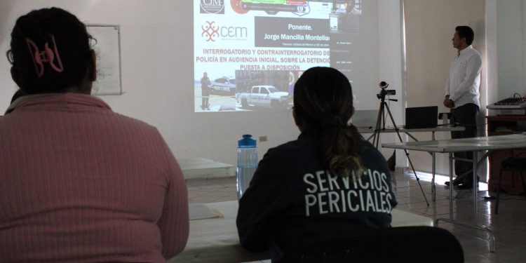 SE CAPACITAN PERITOS EN PROTOCOLO DE ACTUACIÓN PERICIAL ANTE HECHOS DELICTIVOS