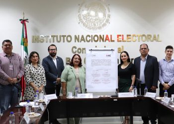 FIRMA DE CONVENIO DE COLABORACIÓN ENTRE EL INE Y EL TEEBCS PARA FORTALECER LA DEMOCRACIA EN BAJA CALIFORNIA SUR