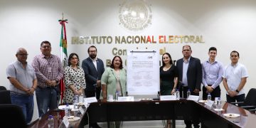 FIRMA DE CONVENIO DE COLABORACIÓN ENTRE EL INE Y EL TEEBCS PARA FORTALECER LA DEMOCRACIA EN BAJA CALIFORNIA SUR