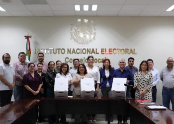 AVANCES EN LA SELECCIÓN DE SUPERVISORES(AS) ELECTORALES Y CAPACITADORES(AS)-ASISTENTES ELECTORALES: ENTREGA DEL EXAMEN POR LA JUNTA LOCAL EJECUTIVA DEL INE EN B.C.S.