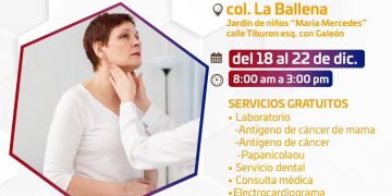 CONTINÚAN LAS BRIGADAS MÉDICAS EN LA COLONIA EJIDAL CONOCIDA COMO LA BALLENA EN SJC