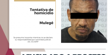LA PGJE LOGRA VINCULACIÓN A PROCESO CONTRA IMPUTADO POR TENTATIVA DE HOMICIDIO