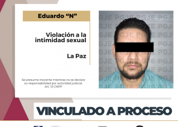 VINCULADO A PROCESO POR DOS CARGOS DE VIOLACIÓN A LA INTIMIDAD SEXUAL